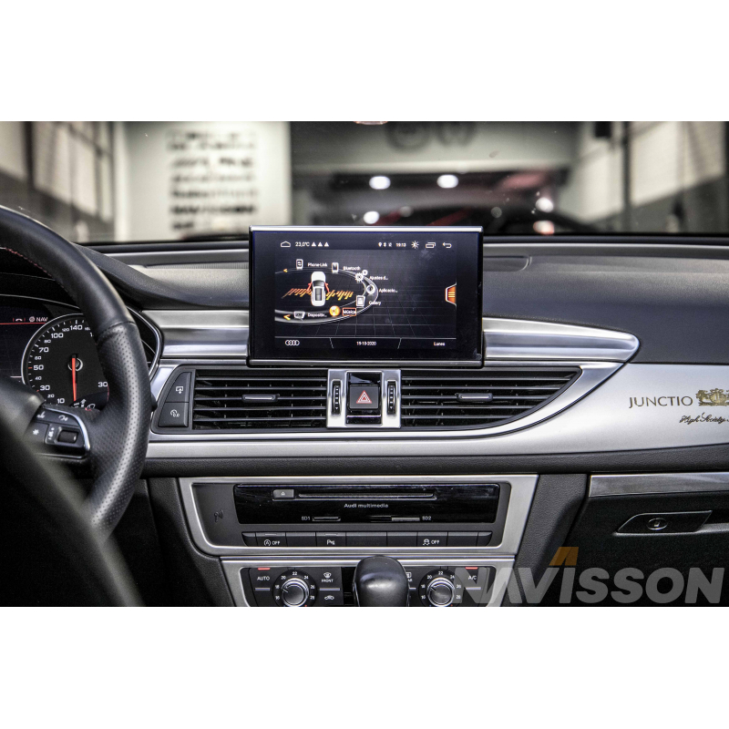 8" pulgadas Mecanismo de grabación Audi A6 C7 A7 bajo Monitor pantalla 3G 