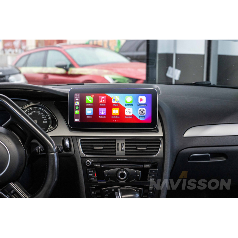 Sistema Multimedia Navisson Audi A4/A5 (Radio Concert o synphony 16 PINS)