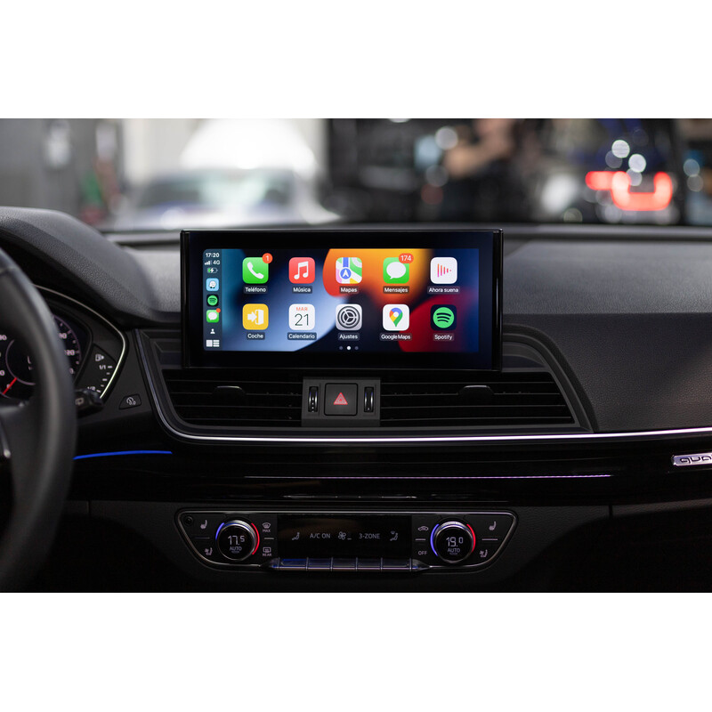 Añade a tu coche una radio 2 DIN con pantalla tipo Tesla de 10 pulgadas con  Android Auto y cámara de aparcamiento por 175 euros