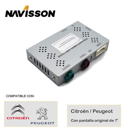 Interface cámara para Citroën / Peugeot con pantalla de 7"