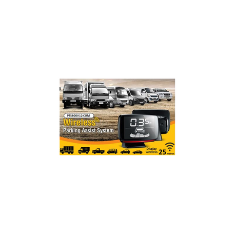 KIT SENSORES DE PARKING WIRELESS PARA CARAVANAS