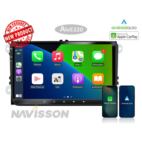 Sistema Multimedia Navisson especifico para Volkwagen / Seat / Skoda